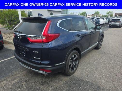 Obsidian Blue Pearl 2018 Honda CR-V Touring
