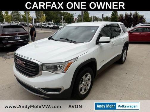 Summit White 2018 GMC Acadia SLE-1