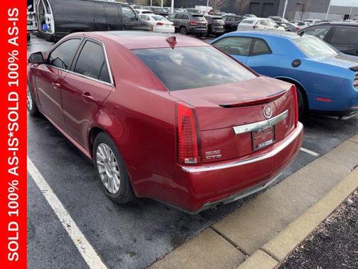 Crystal Red Tint 2012 Cadillac CTS Luxury