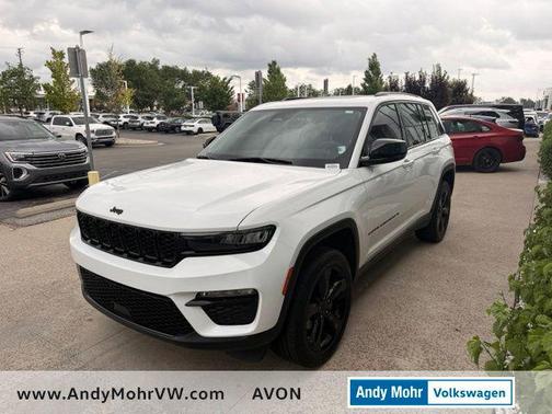 Bright White Clearcoat 2023 Jeep Grand Cherokee Limited