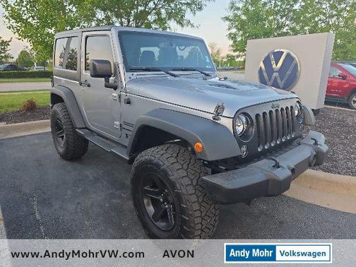 Billet Silver Metallic Clearcoat 2017 Jeep Wrangler Sport