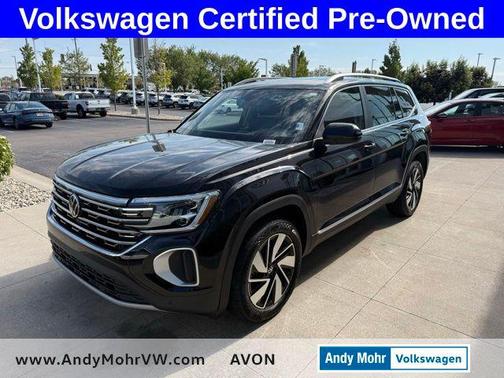 Deep Black Pearl 2025 Volkswagen Atlas 2.0T SEL