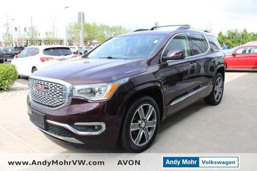 Black Cherry Metallic 2017 GMC Acadia Denali