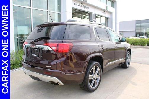Black Cherry Metallic 2017 GMC Acadia Denali