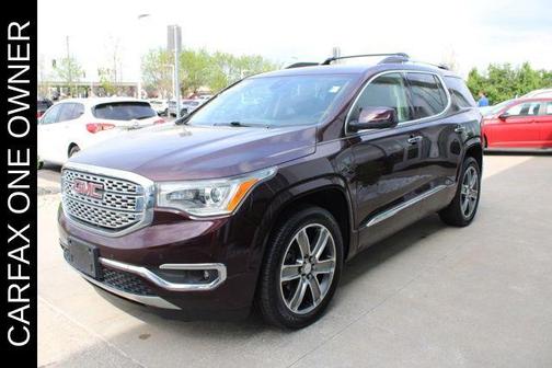 Black Cherry Metallic 2017 GMC Acadia Denali