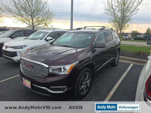 Black Cherry Metallic 2017 GMC Acadia Denali