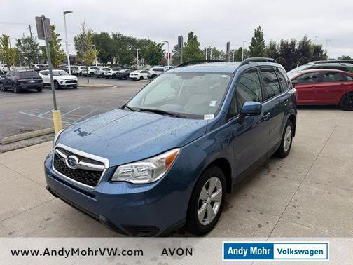 Quartz Blue Pearl 2015 Subaru Forester 2.5i Premium