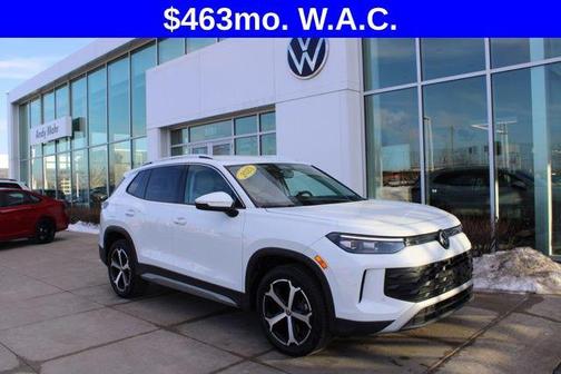 Pure White 2025 Volkswagen Tiguan 2.0T SE 4MOTION