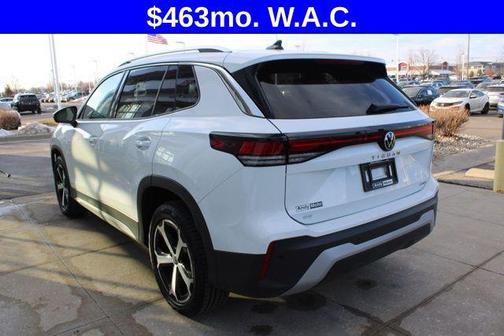 Pure White 2025 Volkswagen Tiguan 2.0T SE 4MOTION