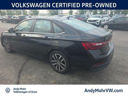 Black 2025 Volkswagen Jetta 1.5T SE