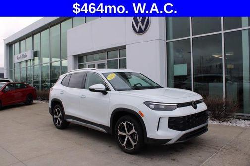 Pure White 2025 Volkswagen Tiguan 2.0T SE 4MOTION