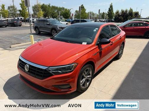 Orange Metallic 2019 Volkswagen Jetta 1.4T R-Line