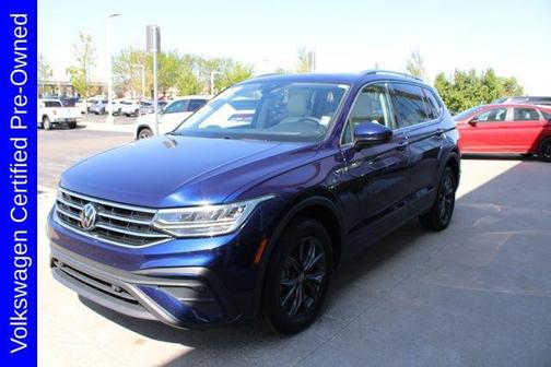 Atlantic Blue Metallic 2023 Volkswagen Tiguan 2.0T SE 4MOTION