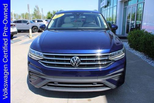 Atlantic Blue Metallic 2023 Volkswagen Tiguan 2.0T SE 4MOTION