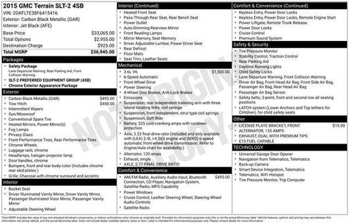 2015 GMC Terrain SLT-2