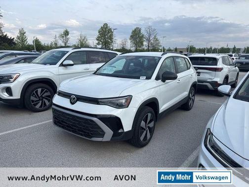 Pure White 2026 Volkswagen Taos 1.5T S