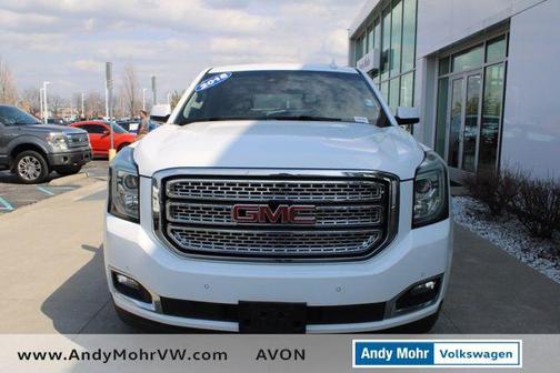 Summit White 2018 GMC Yukon SLT