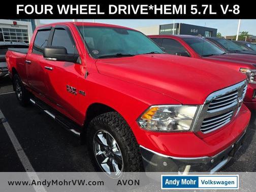 Flame Red Clearcoat 2017 RAM 1500 Big Horn