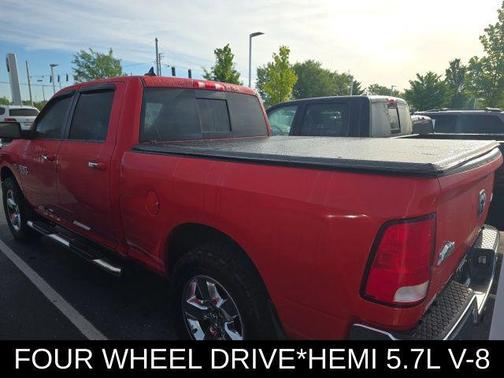 Flame Red Clearcoat 2017 RAM 1500 Big Horn