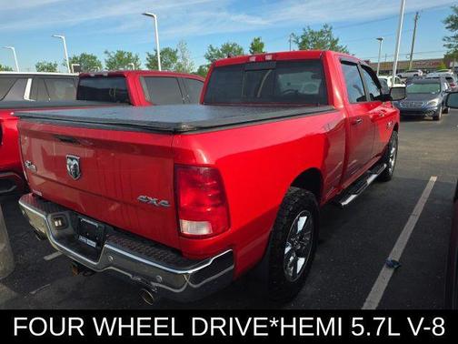 Flame Red Clearcoat 2017 RAM 1500 Big Horn