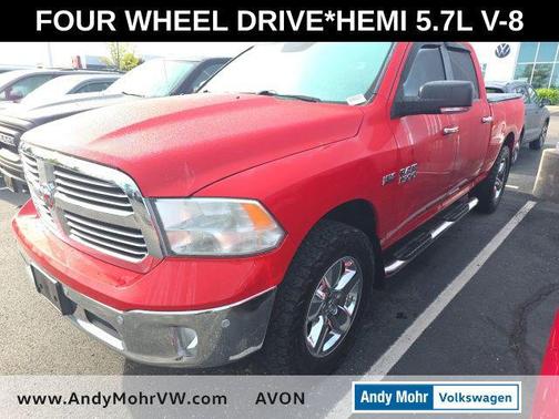 Flame Red Clearcoat 2017 RAM 1500 Big Horn