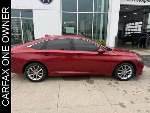 Radiant Red Metallic 2021 Honda Accord LX 1.5T