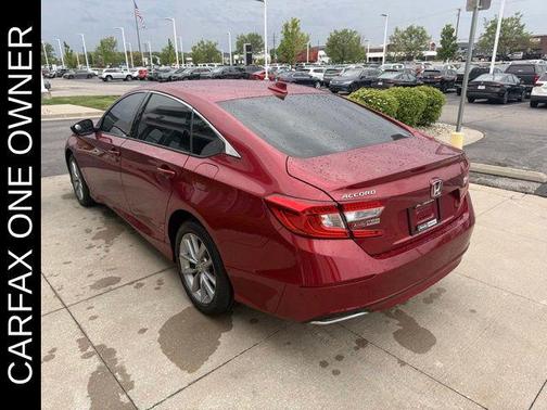 Radiant Red Metallic 2021 Honda Accord LX 1.5T