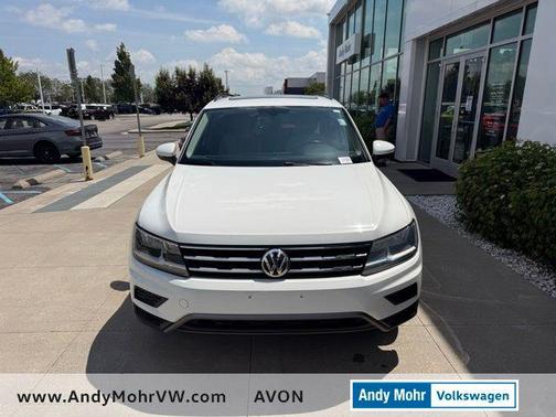 Pure White 2019 Volkswagen Tiguan 2.0T SE 4MOTION