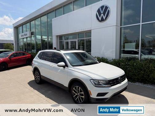 Pure White 2019 Volkswagen Tiguan 2.0T SE 4MOTION