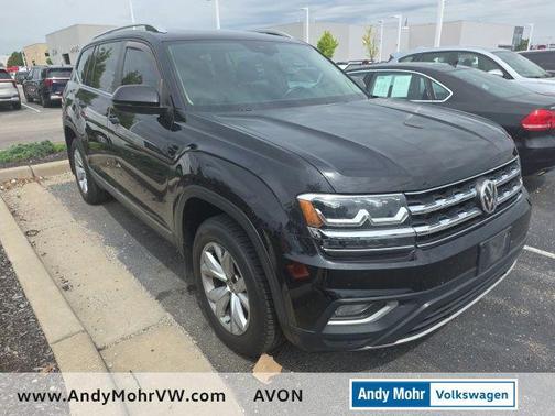 Deep Black Pearl 2018 Volkswagen Atlas 3.6L SEL