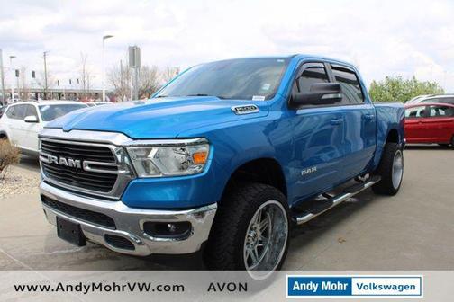 Hydro Blue Pearlcoat 2021 RAM 1500 Big Horn/Lone Star