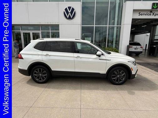 Opal White 2023 Volkswagen Tiguan 2.0T SE 4MOTION