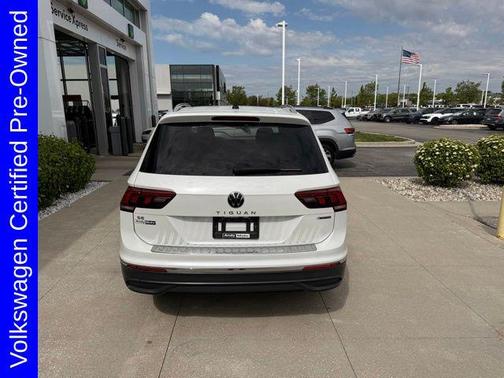 Opal White 2023 Volkswagen Tiguan 2.0T SE 4MOTION