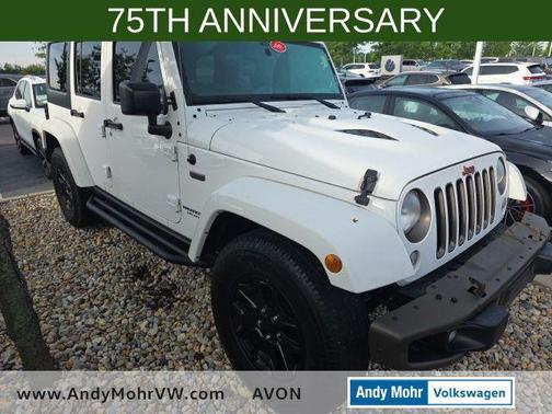 Bright White Clearcoat 2016 Jeep Wrangler Unlimited Sahara