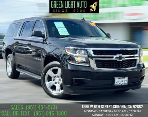 Black 2017 Chevrolet Suburban LT