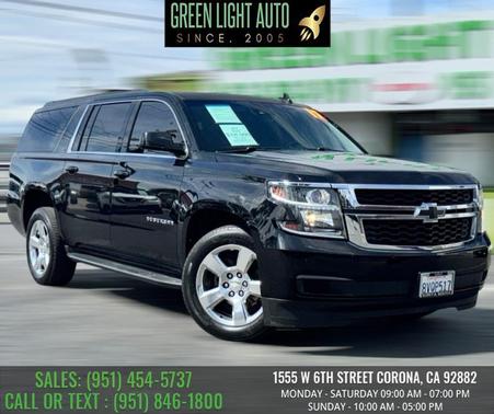 Black 2017 Chevrolet Suburban LT