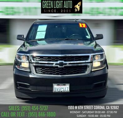 Black 2017 Chevrolet Suburban LT