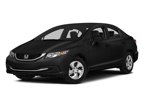Crystal Black Pearl 2014 Honda Civic LX Sedan