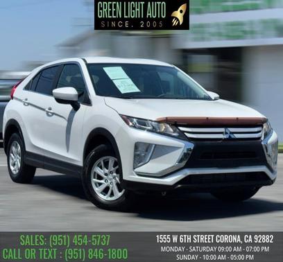 Diamond White Pearl 2018 Mitsubishi Eclipse Cross ES