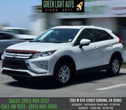 Diamond White Pearl 2018 Mitsubishi Eclipse Cross ES