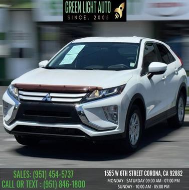 Diamond White Pearl 2018 Mitsubishi Eclipse Cross ES
