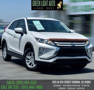 Diamond White Pearl 2018 Mitsubishi Eclipse Cross ES