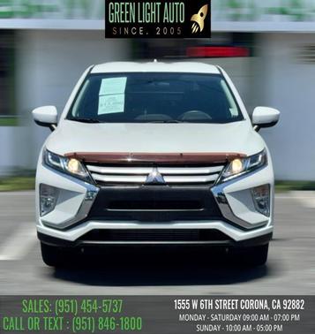 Diamond White Pearl 2018 Mitsubishi Eclipse Cross ES