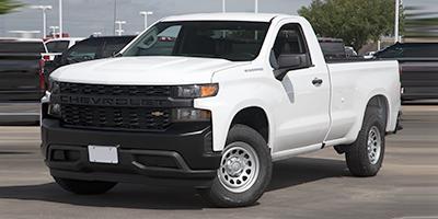Summit White 2021 Chevrolet Silverado 1500 WT
