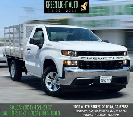 Summit White 2021 Chevrolet Silverado 1500 WT