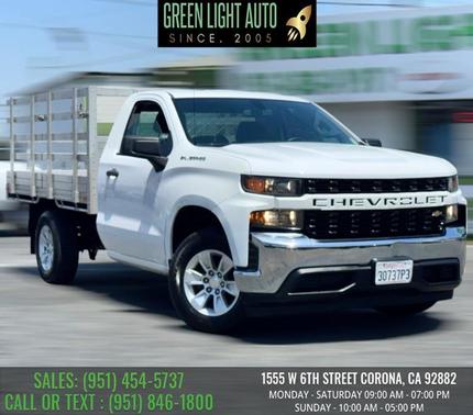 Summit White 2021 Chevrolet Silverado 1500 WT