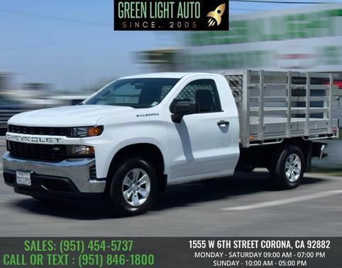 Summit White 2021 Chevrolet Silverado 1500 WT