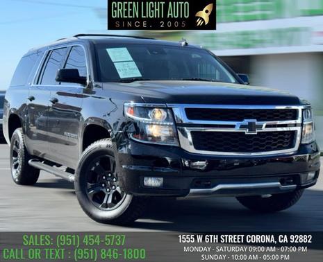 Black 2017 Chevrolet Suburban LT