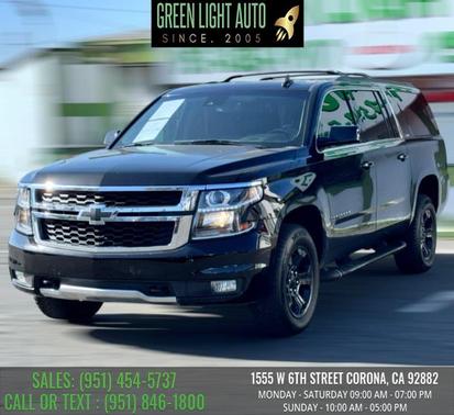 Black 2017 Chevrolet Suburban LT