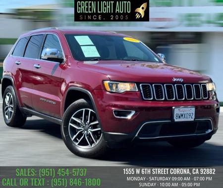 Velvet Red Pearlcoat 2019 Jeep Grand Cherokee Limited